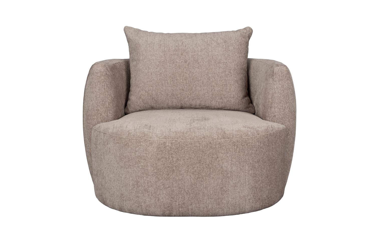 Der Rocca Lounge Stuhl von Dutchbone bietet stilvolles Design und hohen Komfort, perfekt für moderne Wohnräume.