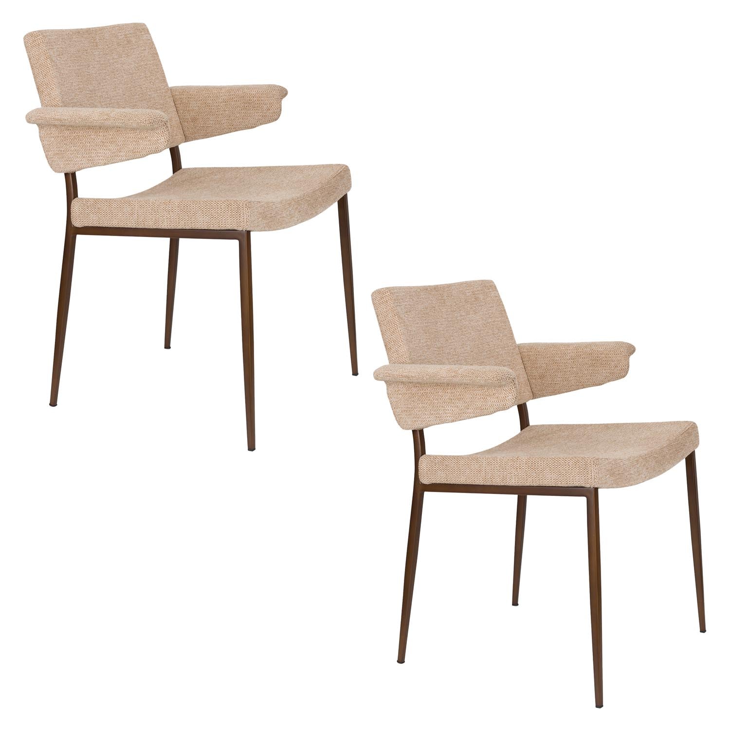 Sessel Portland in Beige präsentiert im Onlineshop von KAQTU Design AG. Sessel ist von Dutchbone