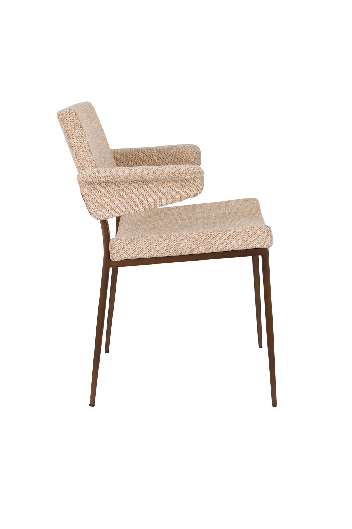 Sessel Portland in Beige präsentiert im Onlineshop von KAQTU Design AG. Sessel ist von Dutchbone