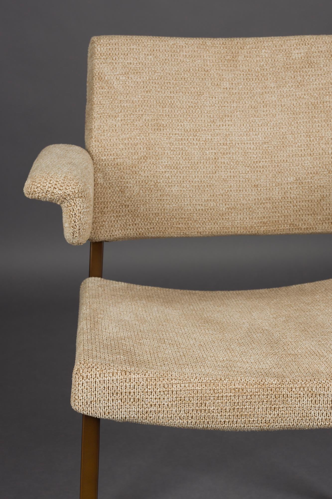 Sessel Portland in Beige präsentiert im Onlineshop von KAQTU Design AG. Sessel ist von Dutchbone