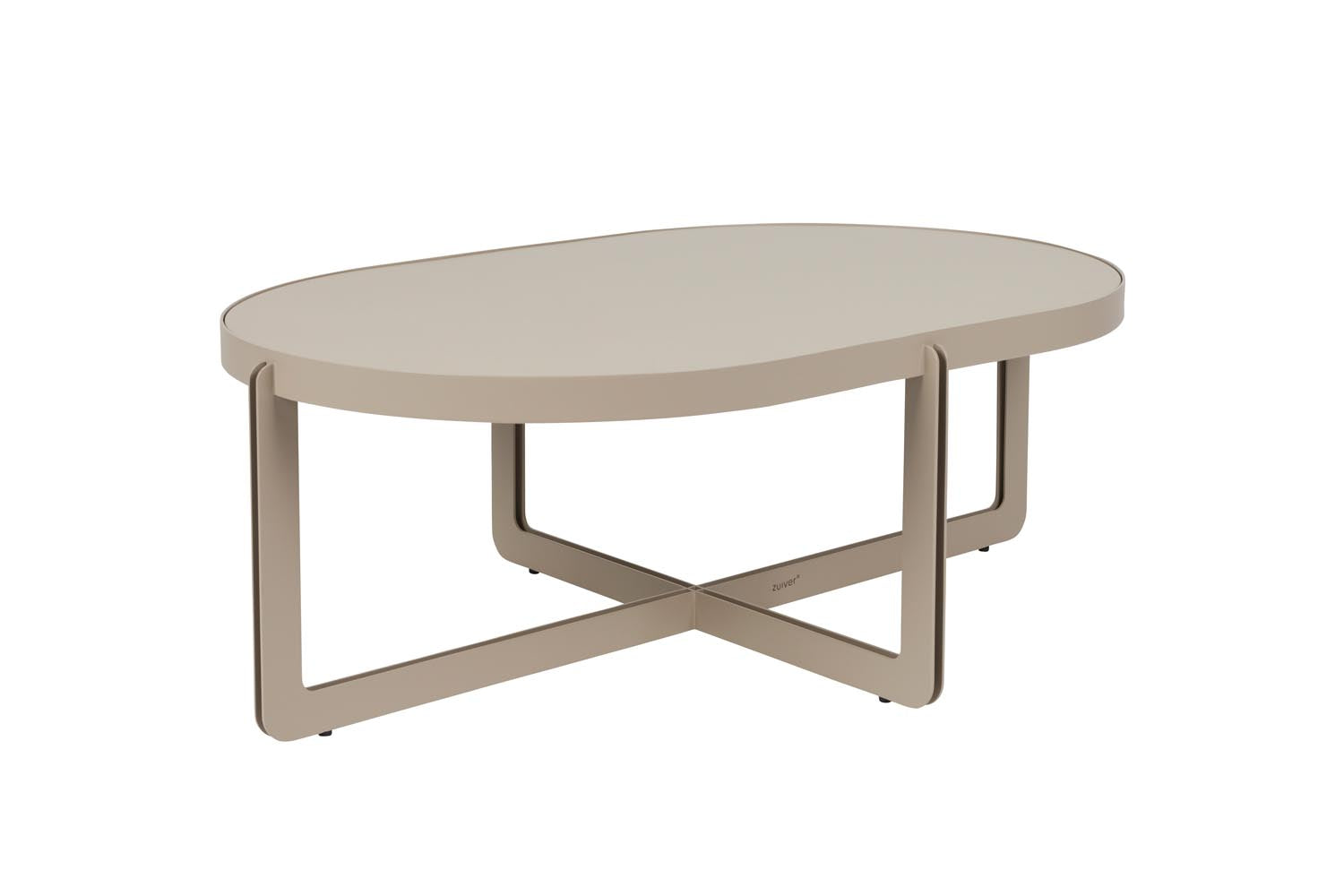 Eleganter Couchtisch Centre Oval von Zuiver, modernes Design, hochwertige Verarbeitung, ideal für stilvolle Wohnräume.