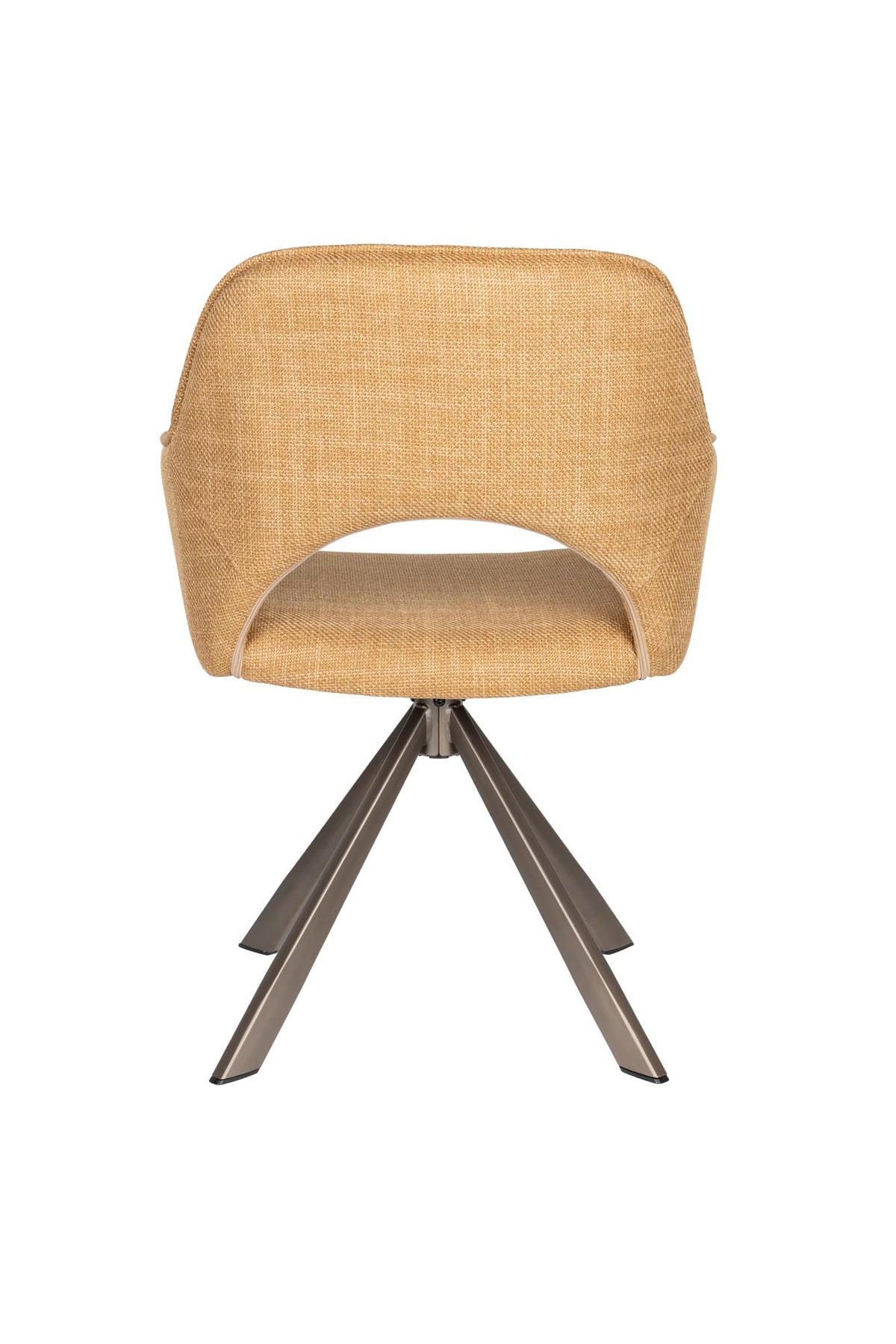 Stuhl Toye in Gelb präsentiert im Onlineshop von KAQTU Design AG. Stuhl ist von White Label Living