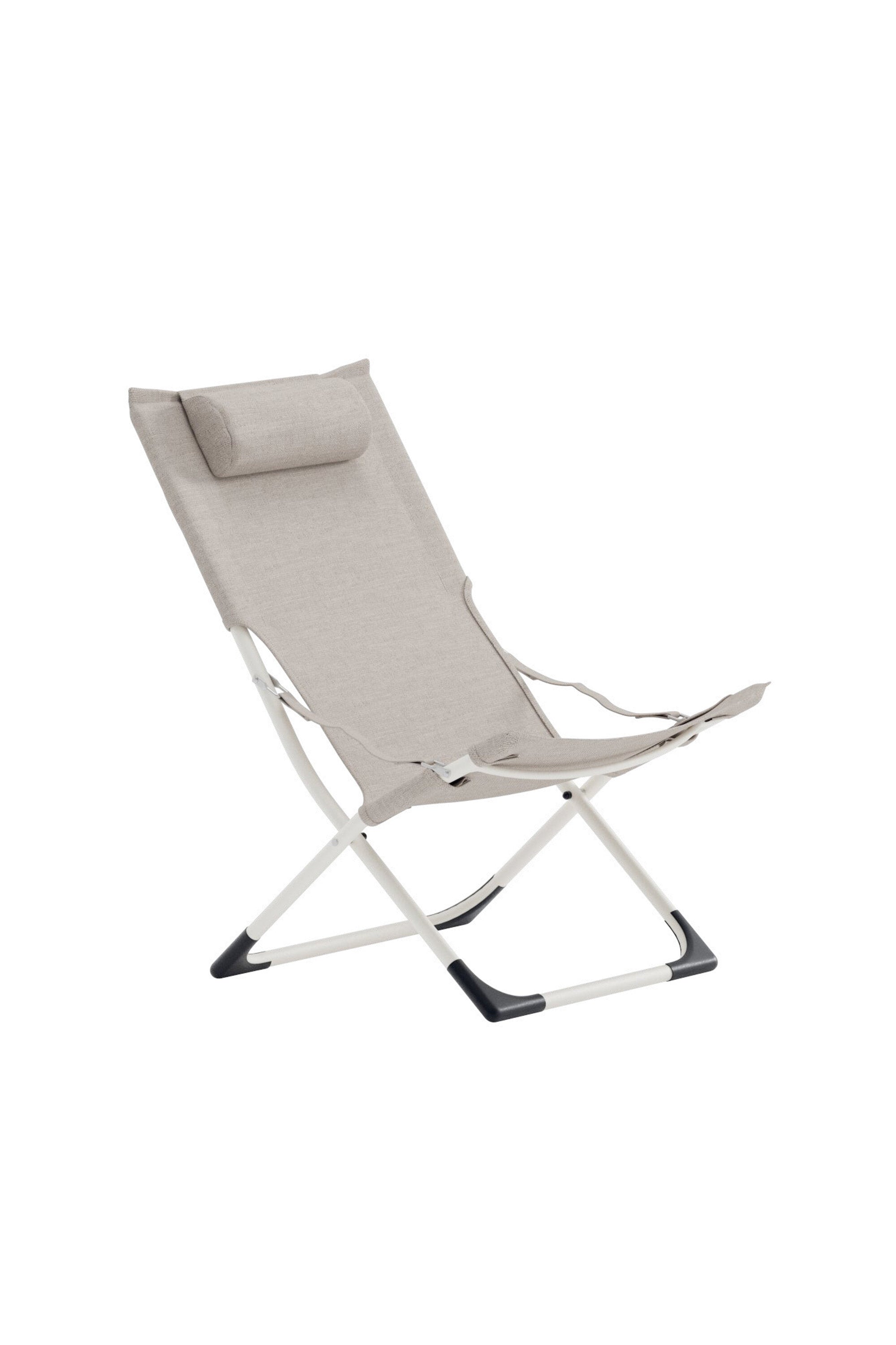 Seville Sonnenliege in Beige präsentiert im Onlineshop von KAQTU Design AG. Liegestuhl ist von Venture Home