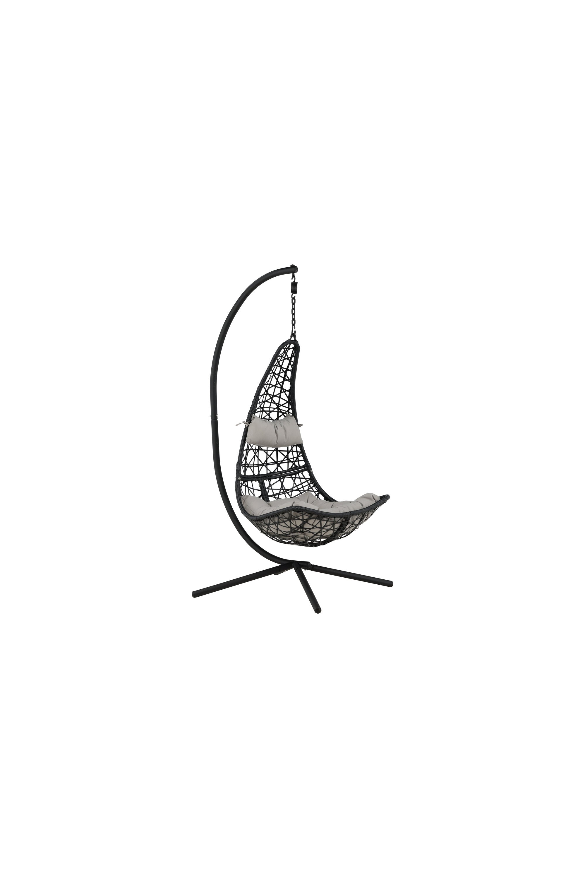 Edinburgh Hängesessel in Schwarz präsentiert im Onlineshop von KAQTU Design AG. Outdoor-Sessel ist von Venture Home