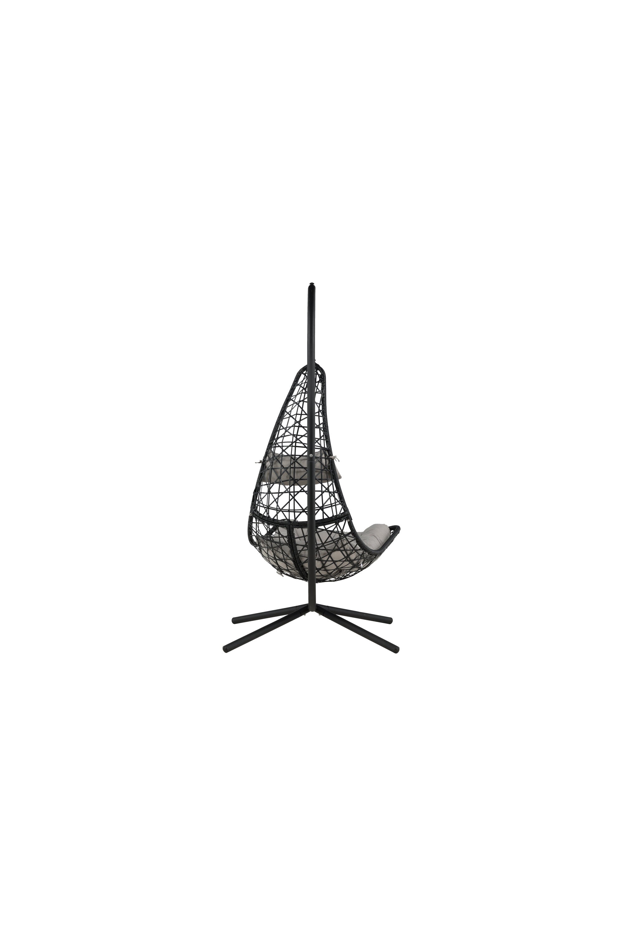 Edinburgh Hängesessel in Schwarz präsentiert im Onlineshop von KAQTU Design AG. Outdoor-Sessel ist von Venture Home