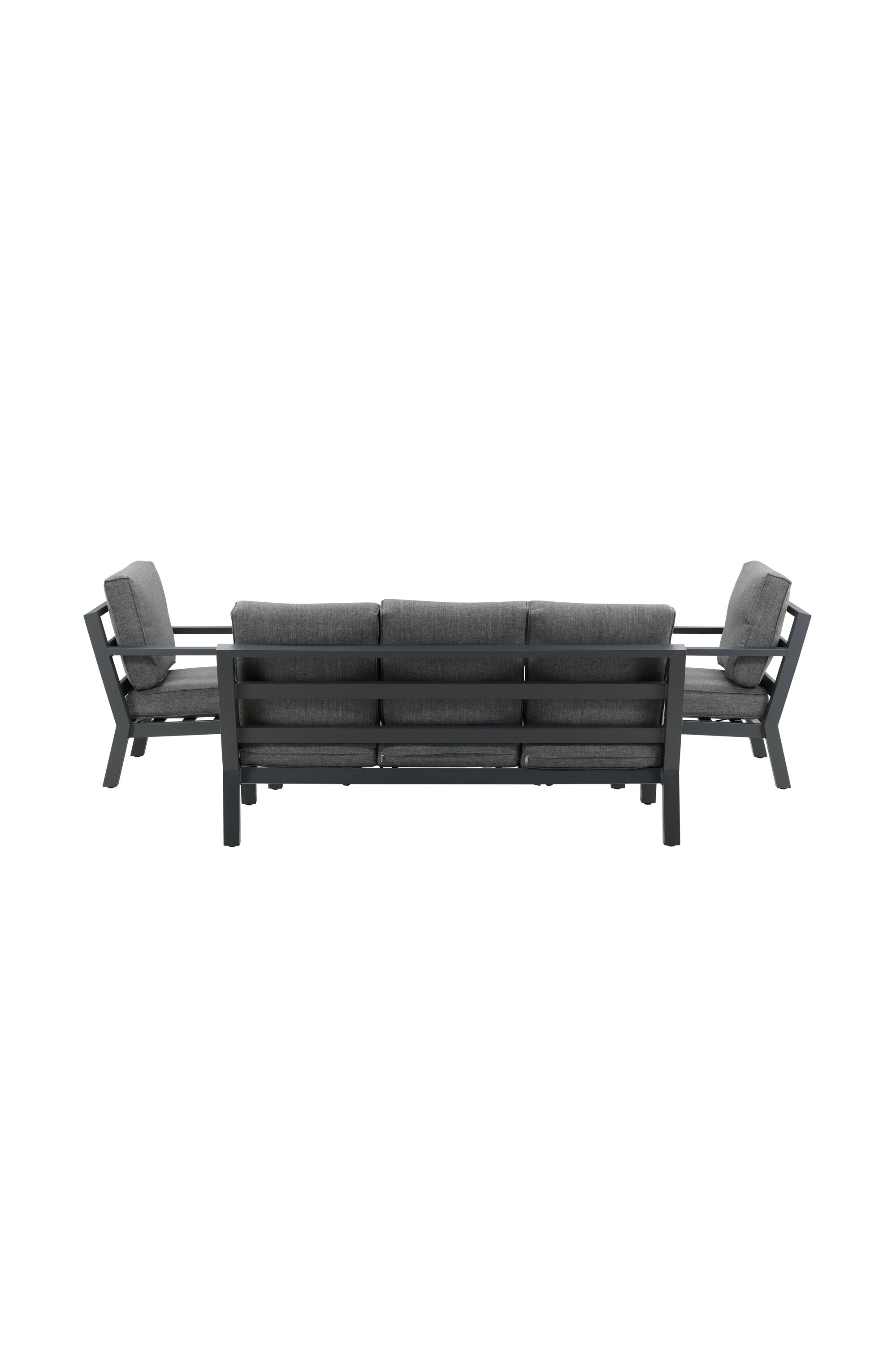 Sofagarnitur Barcelona in Schwarz präsentiert im Onlineshop von KAQTU Design AG. Loungeset ist von Venture Home