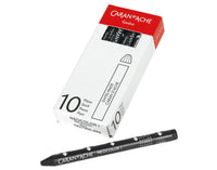 CARAN D'ACHE Fettkreide 10 Stück schwarz