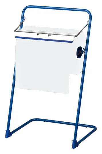 Bodenständer für Grossrollen bis 40 cm blau in  präsentiert im Onlineshop von KAQTU Design AG. Papierrollenhalter ist von E + h