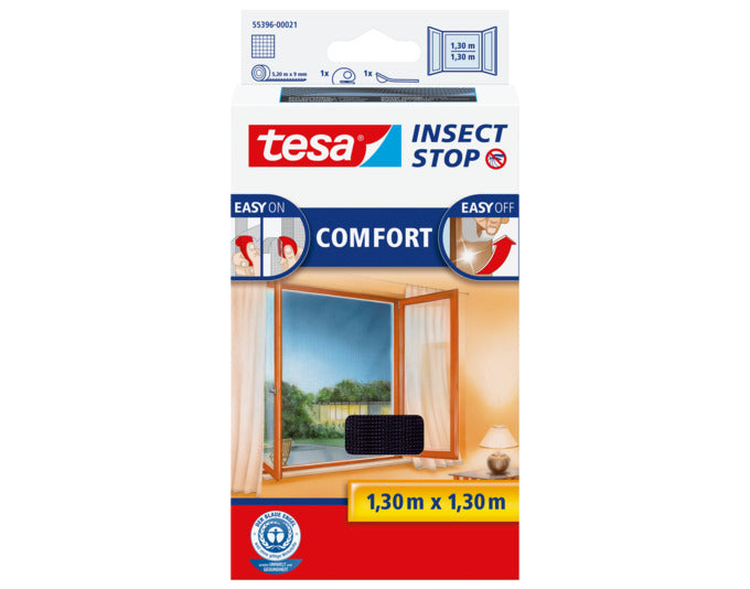 TESA Fliegengitter Comfort Fenster 1.3x1.3 m weiss in  präsentiert im Onlineshop von KAQTU Design AG. Insektenabwehr ist von TESA