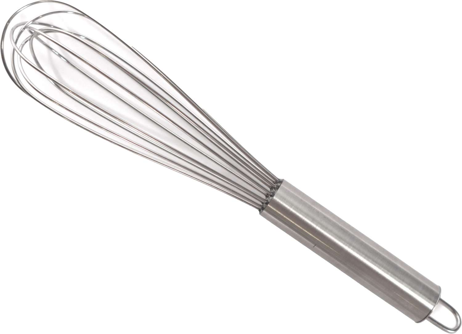Kompakter Schwingbesen 20cm, 1.2mm Edelstahl, 8 Drähte, ideal für präzises Rühren, von Lacor.