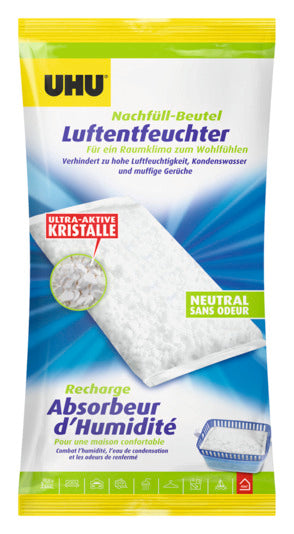 UHU Nachfüllbeutel zu Luftentfeuchter Neutral 1000 g in  präsentiert im Onlineshop von KAQTU Design AG. Haushaltshilfen ist von UHU