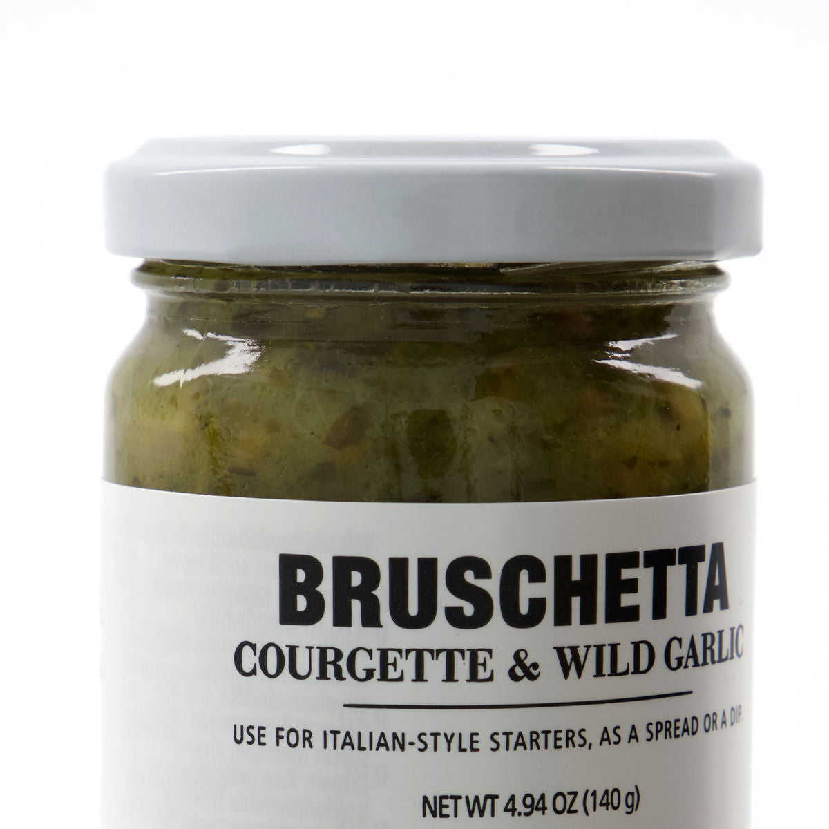 Geniessen Sie Bruschetta mit Zucchini und wildem Knoblauch von Vahé.