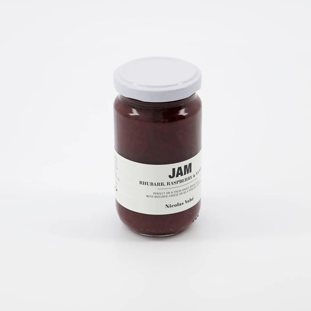 Konfitüre, Rhubarb, Raspberry & vanilla in  präsentiert im Onlineshop von KAQTU Design AG. Lebensmittel ist von Nicolas Vahé