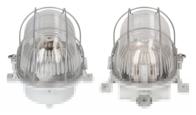 Robuste MAX HAURI Ovalleuchte, E27, 60 W, ideal für vielseitige Beleuchtung, langlebig und funktional, für Innen- und Außenbereiche.