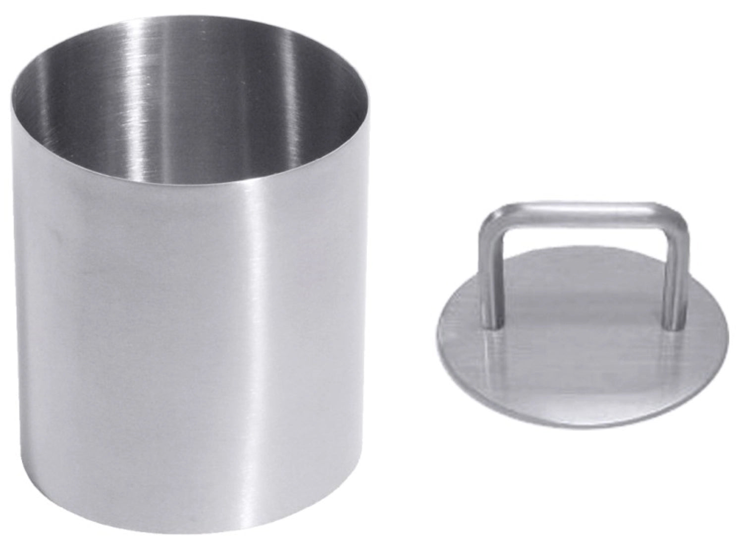 Stempel zu Moussering 6 cm 046.001.881 in Silber präsentiert im Onlineshop von KAQTU Design AG. Küchenhelfer ist von Contacto