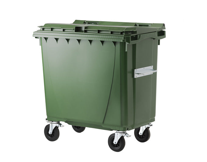 Abfallbehälter 770 l grün in  präsentiert im Onlineshop von KAQTU Design AG. Mülleimer ist von CONTENA OCHSNER