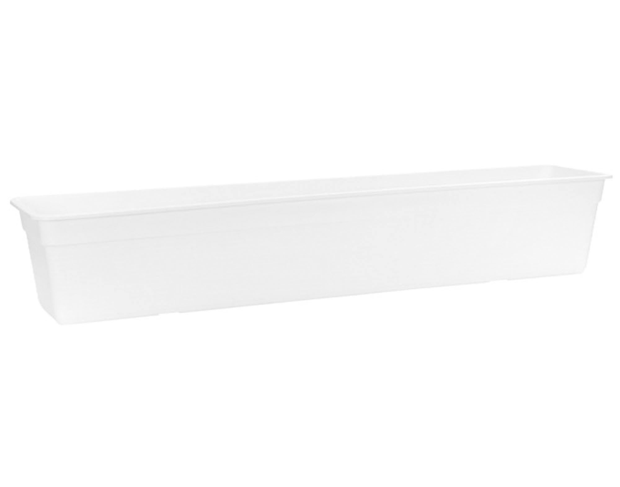 EBERTSANKEY Blumenkasten Super weiss 80x18x14 cm in  präsentiert im Onlineshop von KAQTU Design AG. Pflanzentopf Outdoor ist von EBERT