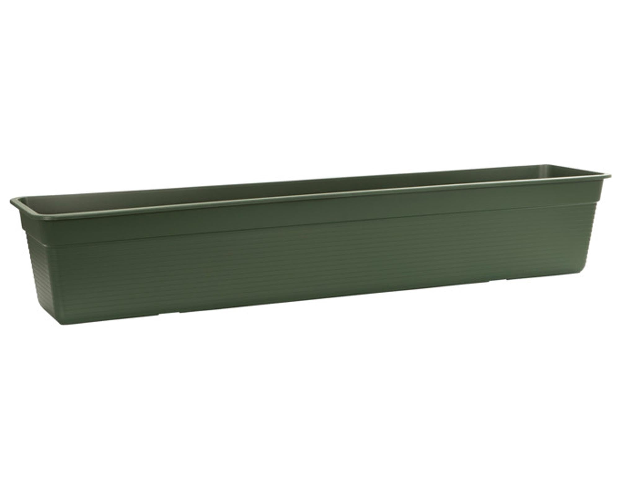 Entdecken Sie den EBERTSANKEY Blumenkasten Super grün 60x18x14 cm – ideal für stilvolle Pflanzenpräsentation auf Balkon oder Fensterbank. Wetterfest, pflegeleicht und in modernem Design.