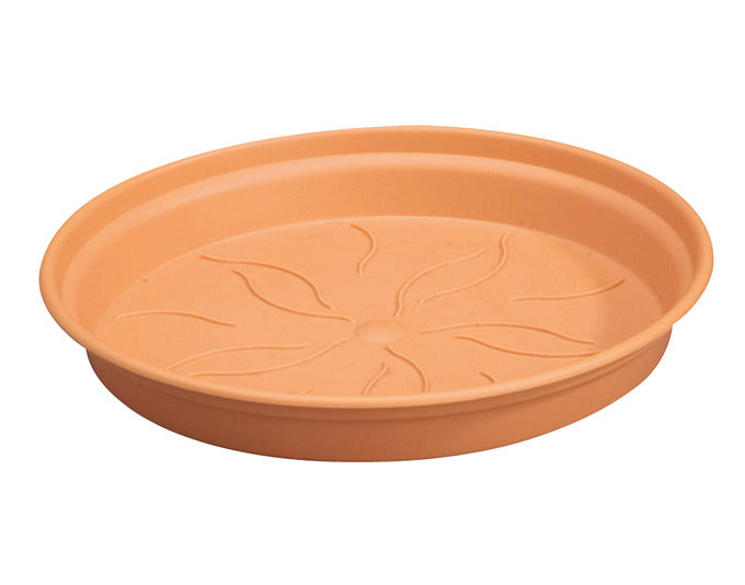 ELHO Untersetzer green basics terra ø 14 cm in  präsentiert im Onlineshop von KAQTU Design AG. Pflanzentopfzubehör ist von ELHO
