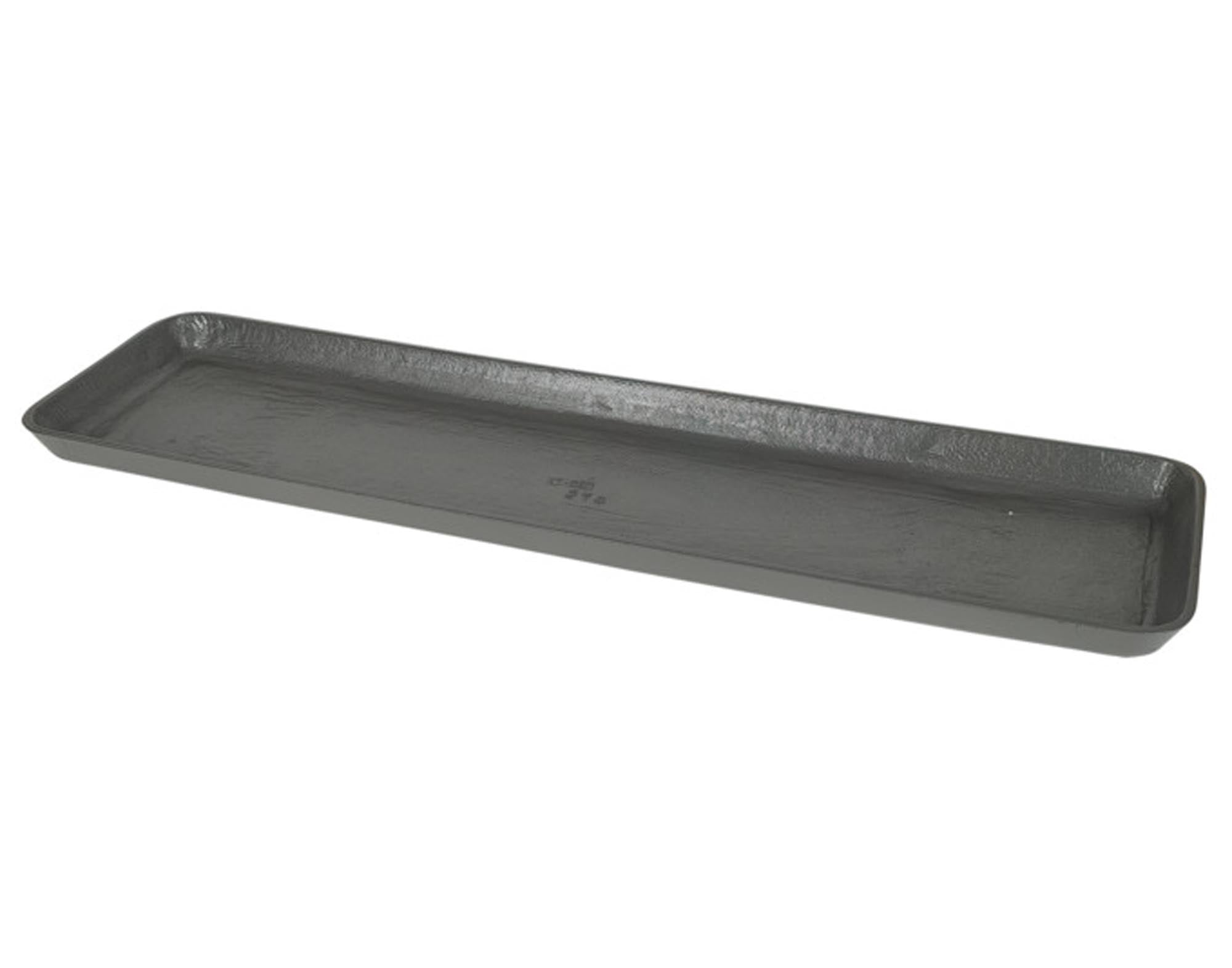 Entdecken Sie den SWISSPEARL Untersatz Delta anthrazit 103x28 cm – stilvoller Schutz für Ihre Oberflächen, ideal für Pfannen und Töpfe.