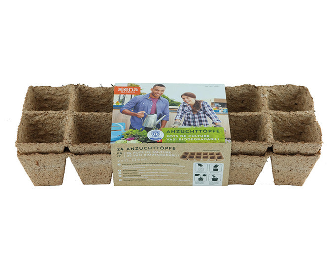 SIENA GARDEN Anzuchttopf ø 8 cm 16 Stück in  präsentiert im Onlineshop von KAQTU Design AG. Pflanzentopf Outdoor ist von SIENA GARDEN