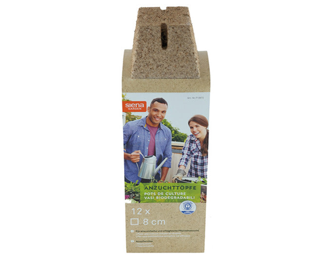 SIENA GARDEN Anzuchttopf ø 8 cm 16 Stück in  präsentiert im Onlineshop von KAQTU Design AG. Pflanzentopf Outdoor ist von SIENA GARDEN