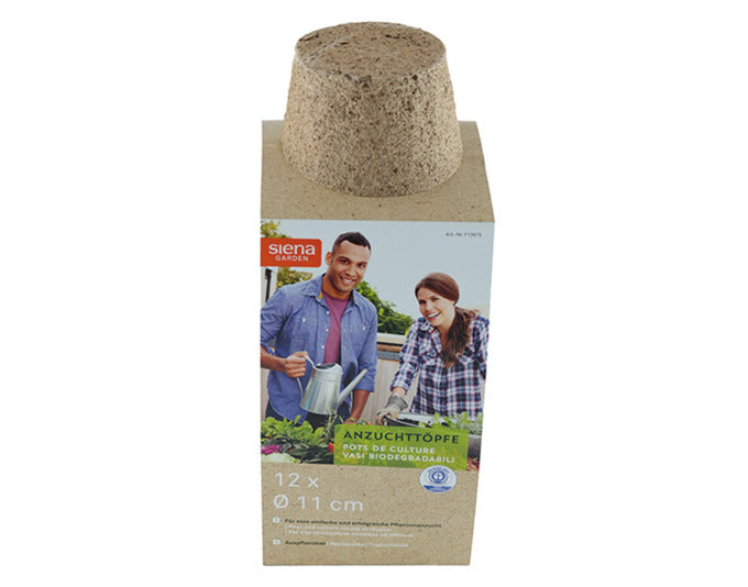 SIENA GARDEN Anzuchttopf ø 11 cm 12 Stück in  präsentiert im Onlineshop von KAQTU Design AG. Pflanzentopf Outdoor ist von SIENA GARDEN