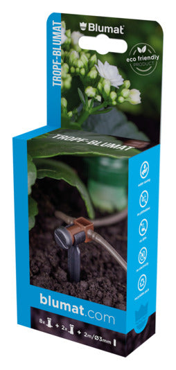 Entdecken Sie das BLUMAT Verteiltropferset mit 10 Verteilern für präzise und effiziente Pflanzenbewässerung. Ideal für Gartenliebhaber!