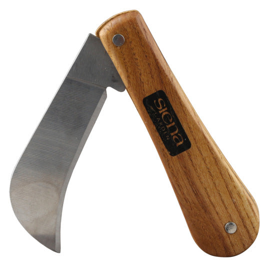 Praktisches SIENA GARDEN Gärtnermesser Classicline, 17 cm, ideal für Gartenarbeiten, robust und handlich, hochwertig verarbeitet.