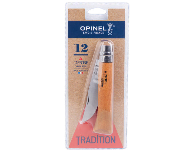 OPINEL Messer Nr. 8 8.5 cm Carbon SB in  präsentiert im Onlineshop von KAQTU Design AG. Küchenmesser ist von OPINEL