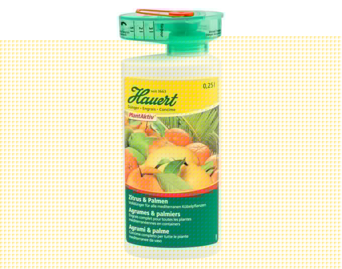 HAUERT Dünger Zitrus & Palmen 0.25 l in  präsentiert im Onlineshop von KAQTU Design AG. Gartenpflege ist von HAUERT
