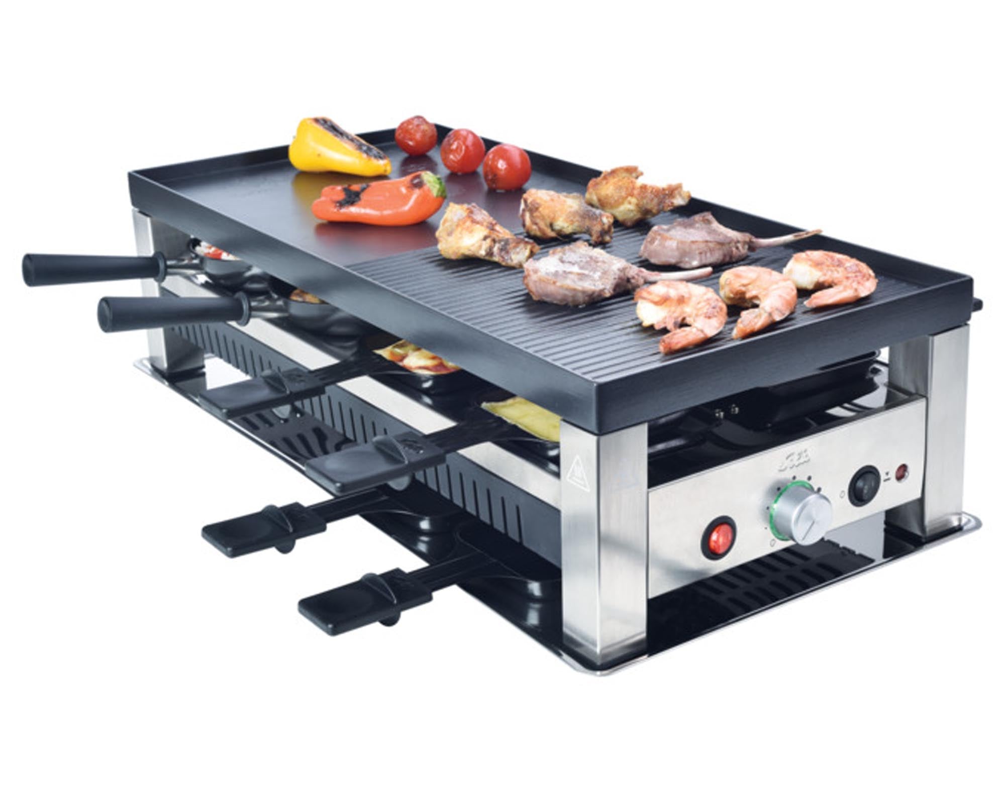 Raclettegrill 5in1 Typ 791 in  präsentiert im Onlineshop von KAQTU Design AG. Fondue/Raclette ist von SOLIS