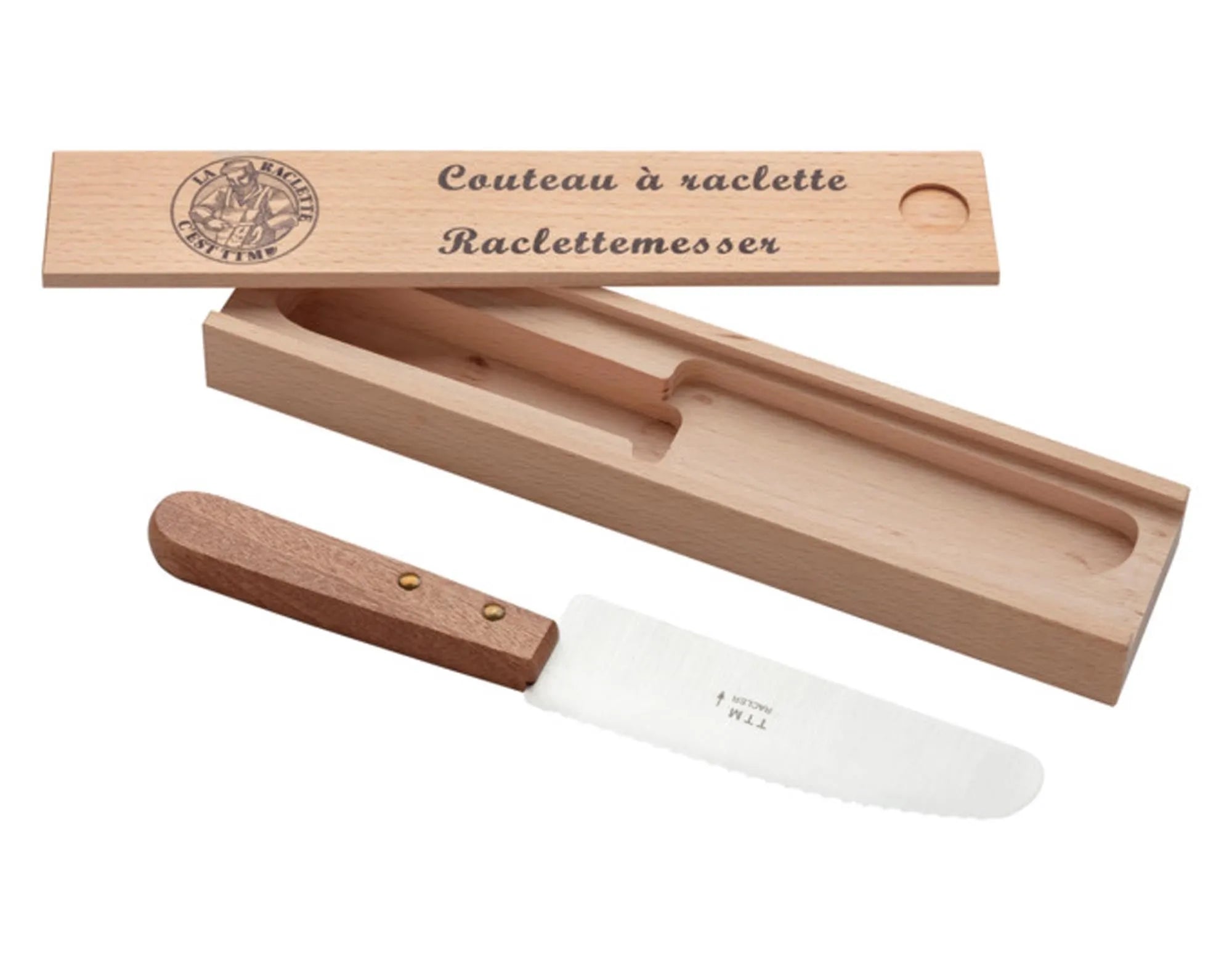 Raclettemesser Profi in  präsentiert im Onlineshop von KAQTU Design AG. Fondue/Raclette ist von TTM