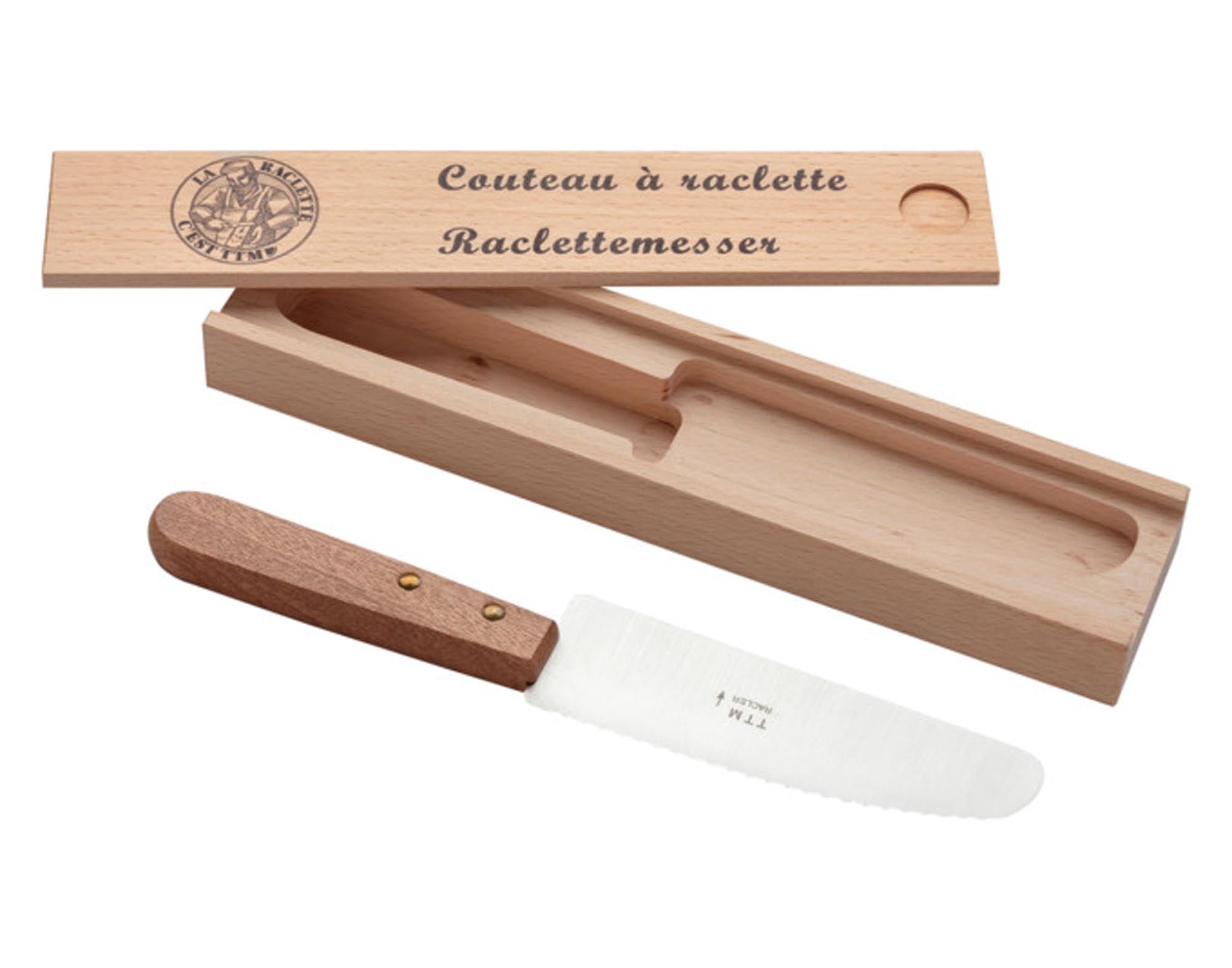 Entdecken Sie das TTM Raclettemesser Profi: Hochwertiger Edelstahl, ergonomisches Design, perfekte Klingenlänge für Raclette-Liebhaber.