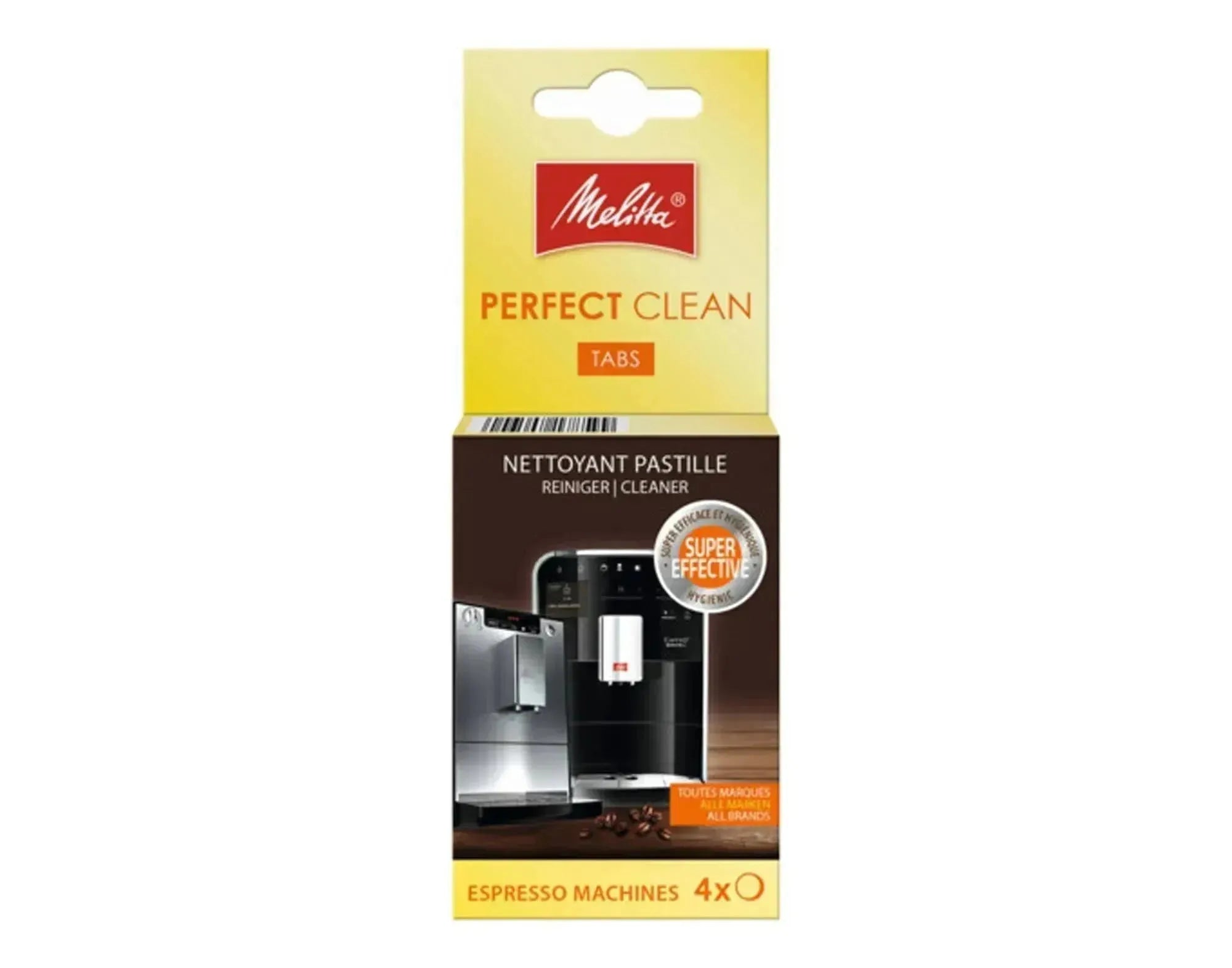 MELITTA Reinigungstabletten Perfect Clean 4 Stück in  präsentiert im Onlineshop von KAQTU Design AG. Reinigungsmittel ist von MELITTA