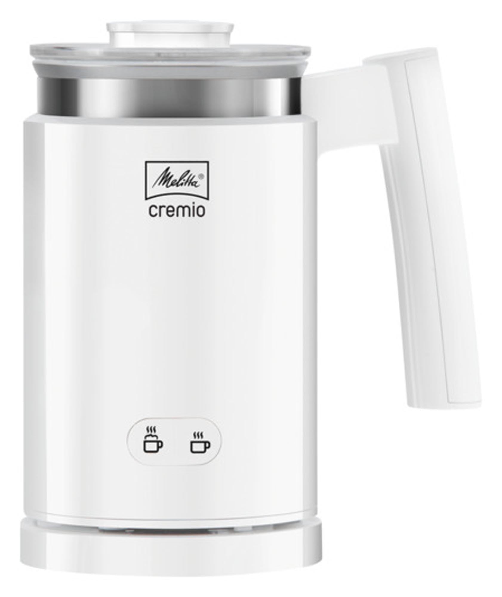 MELITTA Milchschäumer Cremio weiss in Weiss präsentiert im Onlineshop von KAQTU Design AG. Küchengerät ist von MELITTA
