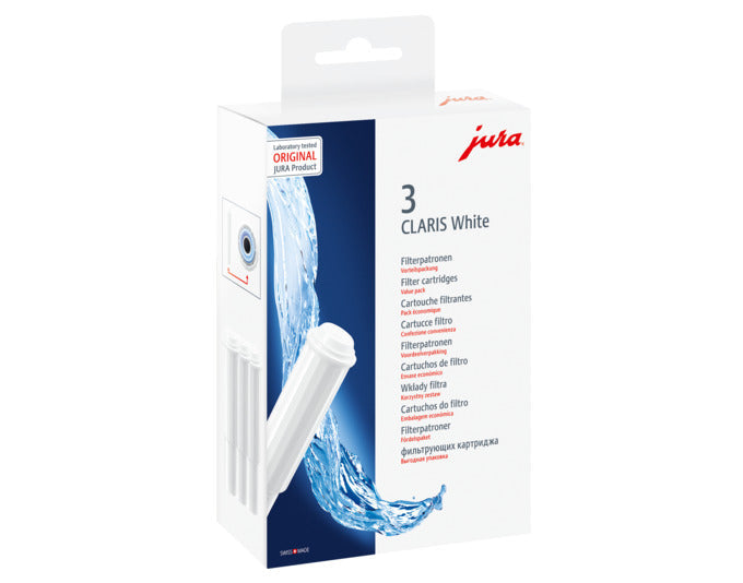 JURA Filterpatrone Claris white 3 Stück in  präsentiert im Onlineshop von KAQTU Design AG. Haushaltshilfen ist von JURA