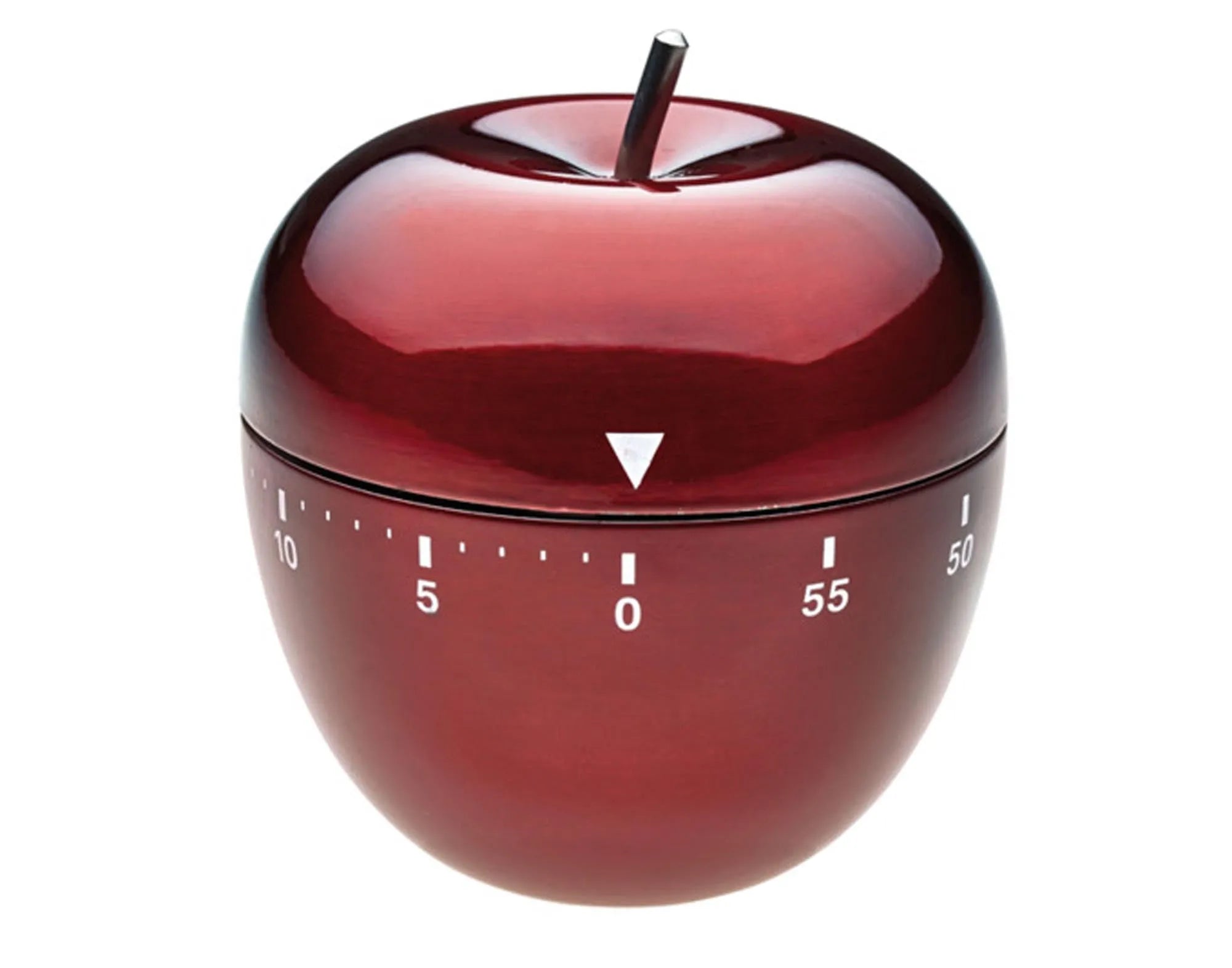 TFA Timer Apfel Inox rot in  präsentiert im Onlineshop von KAQTU Design AG. Küchengerät ist von TFA