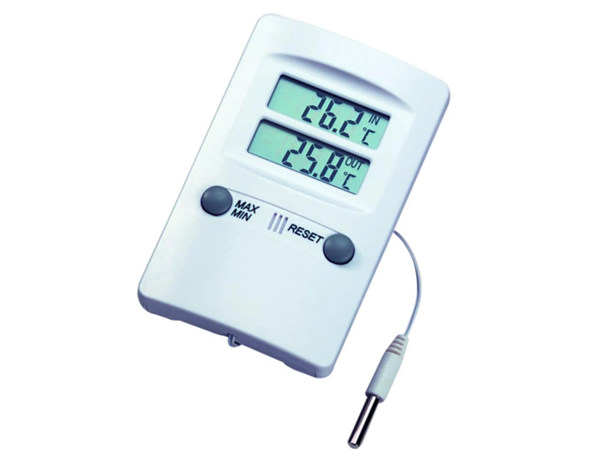 TFA Thermometer Maxima Minima weiss 11 cm in  präsentiert im Onlineshop von KAQTU Design AG. Thermometer ist von TFA