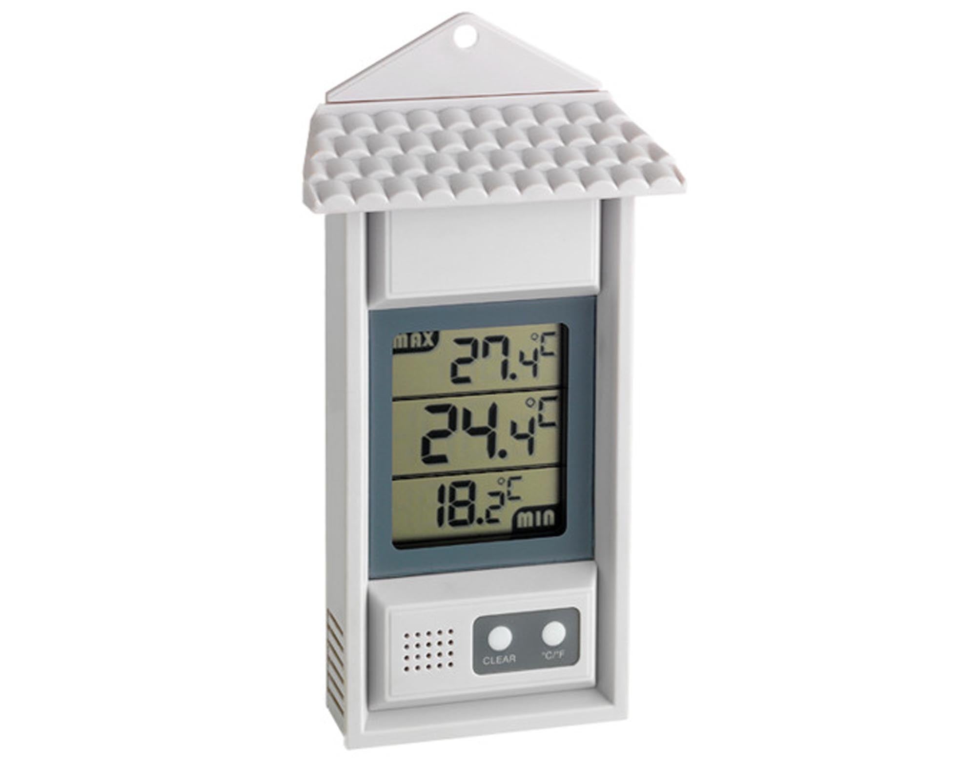TFA Thermometer Maxima Minima weiss 15 cm