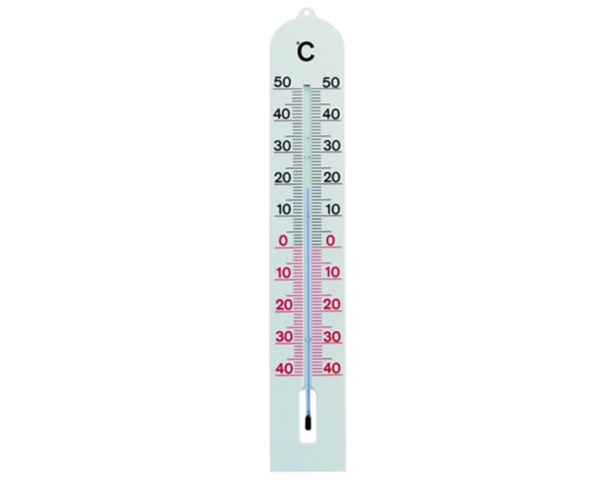 TFA Innen Aussenthermometer Kunststoff weiss 41 cm