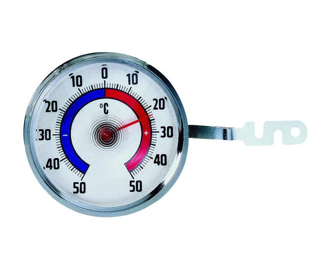 TFA Fensterthermometer rund silber ø 7.2 cm in  präsentiert im Onlineshop von KAQTU Design AG. Thermometer ist von TFA
