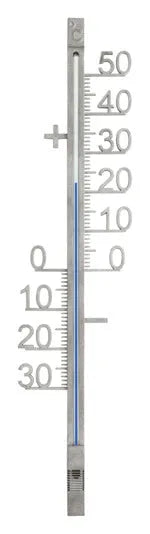 TFA Aussenthermometer Metall silber 42.8 cm in  präsentiert im Onlineshop von KAQTU Design AG. Thermometer ist von TFA