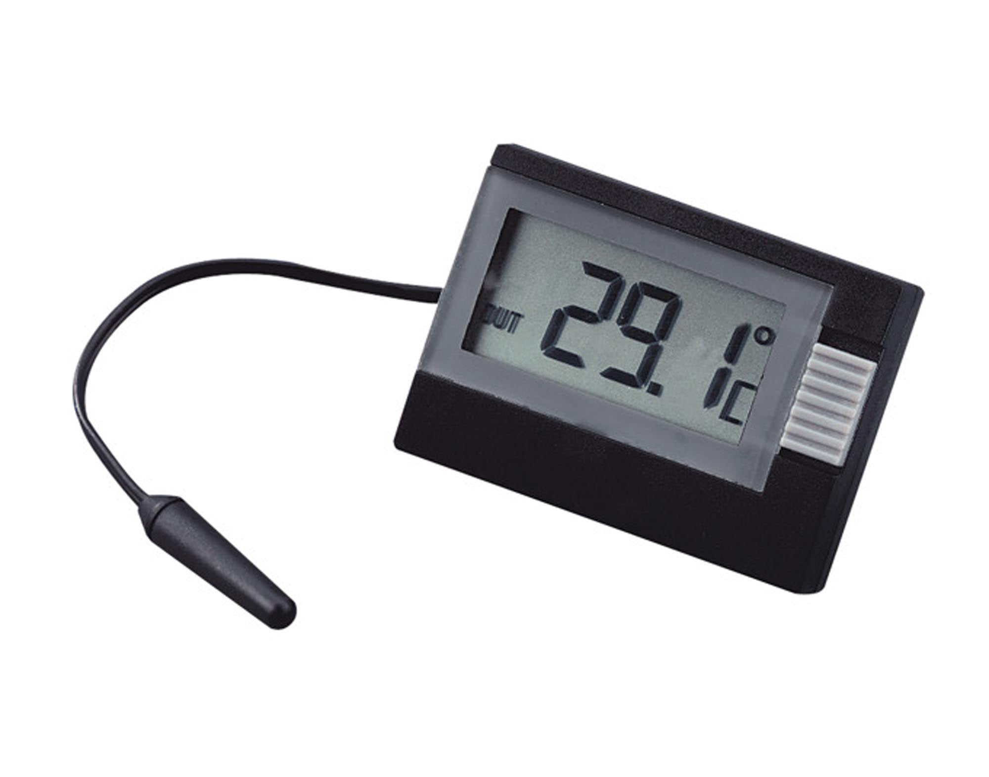 TFA Innen Aussenthermometer digital schwarz