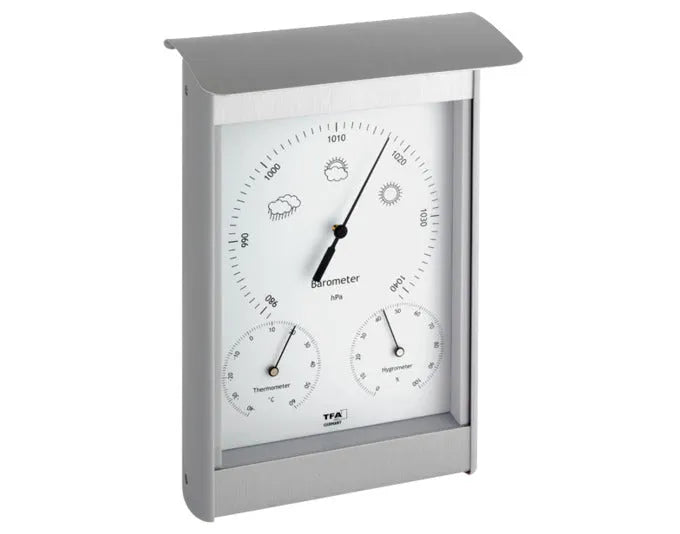 TFA Aussenwetterstation Alu 21.6 cm in  präsentiert im Onlineshop von KAQTU Design AG. Thermometer ist von TFA