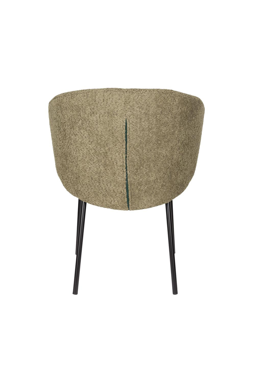 Ayle Stuhl in Moss Green präsentiert im Onlineshop von KAQTU Design AG. Stuhl mit Armlehne ist von White Label Living