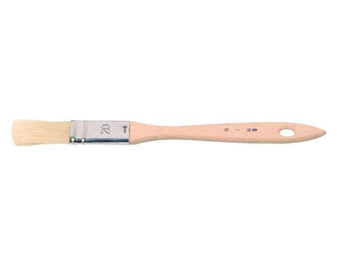 EBNAT Backpinsel 20 mm roh falbe Borsten in  präsentiert im Onlineshop von KAQTU Design AG. Backutensilien ist von EBNAT
