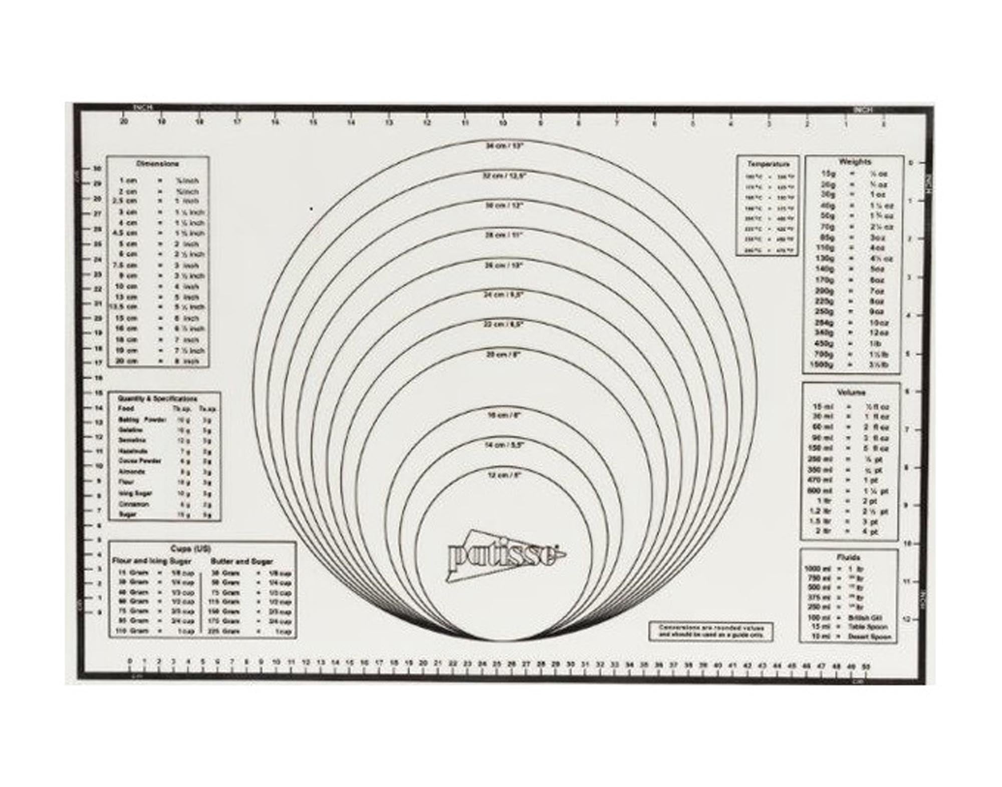 Entdecken Sie die PÂTISSE Backmatte Silikon 60x40 cm – ideal für Hobbybäcker und Profis. Hitzebeständig, antihaftend und wiederverwendbar!
