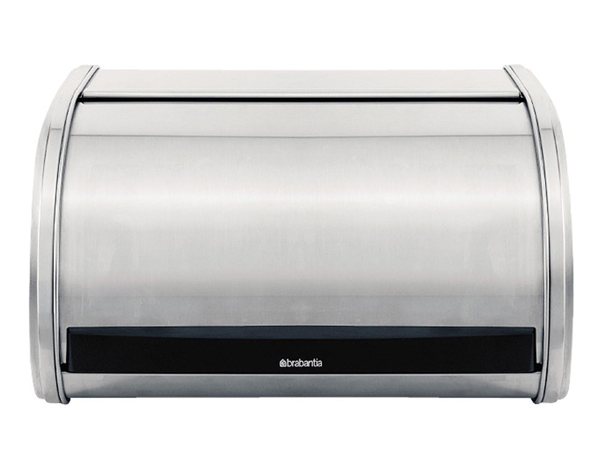 BRABANTIA Rollbrotkasten Single matt steel 31.6x26.5x17.3 cm in  präsentiert im Onlineshop von KAQTU Design AG. Brotkorb ist von BRABANTIA