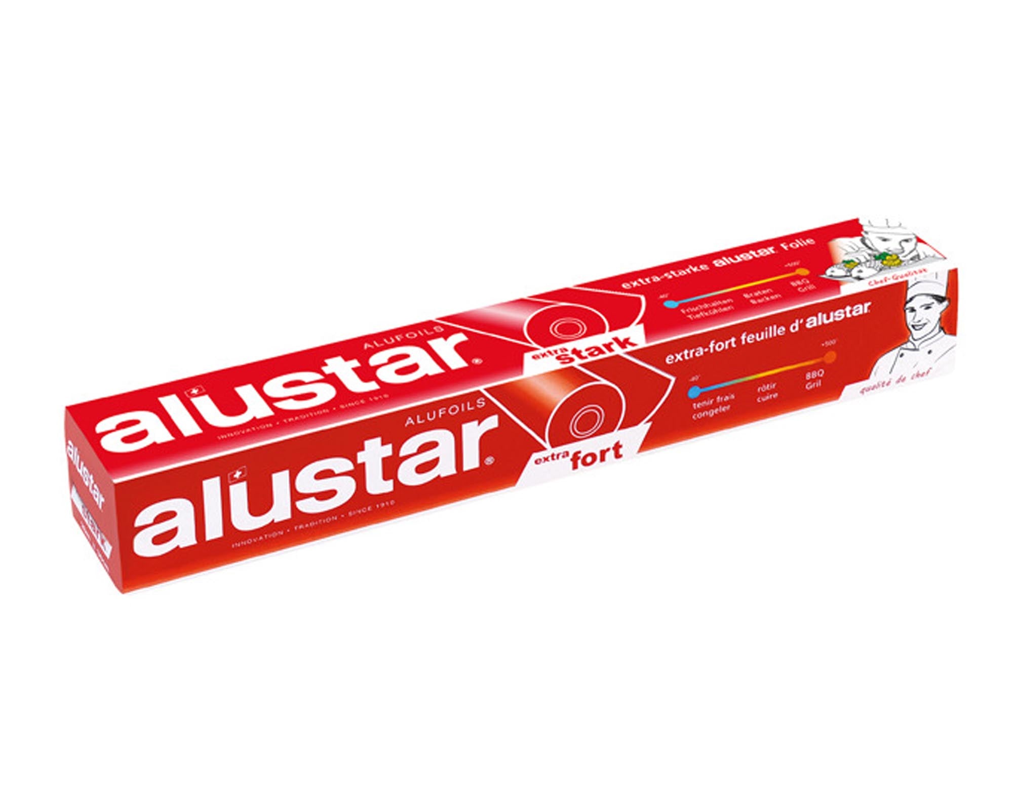 ALUSTAR Alufolie extra stark 20 m x 30 cm